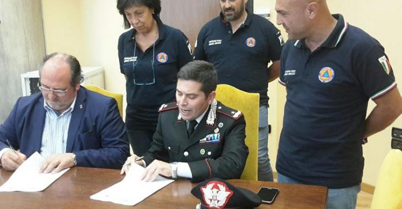 INCENDI E VALANGHE: SIGLATO ACCORDO REGIONE-CC FORESTALI