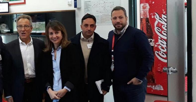 Economia Abruzzo - REGIONE: LOLLI VISITA STABILIMENTO COCA-COLA ORICOLA Economia Abruzzo - REGIONE: LOLLI VISITA STABILIMENTO COCA-COLA ORICOLA