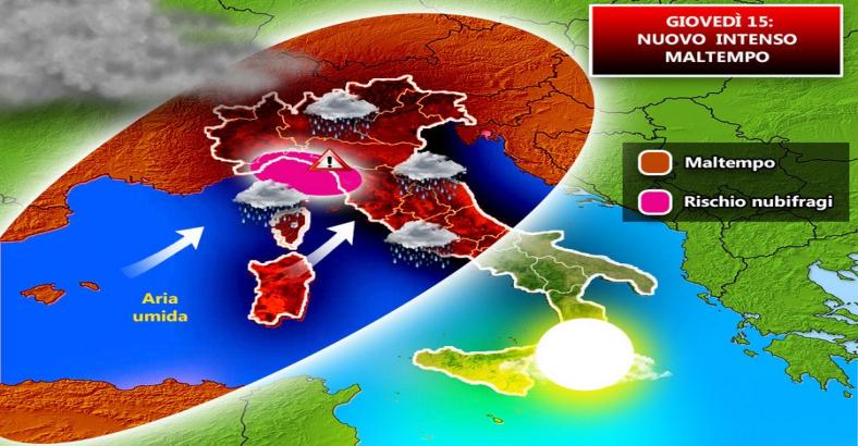 Cronaca Abruzzo - METEO: DOPO WEEK END CON PIOGGE ATTESA ONDATA BURIAN 2