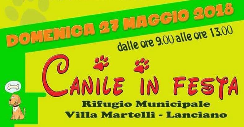 notizie Abruzzo - ANIMALI: DOMENICA A LANCIANO EVENTO CANILE IN FESTA