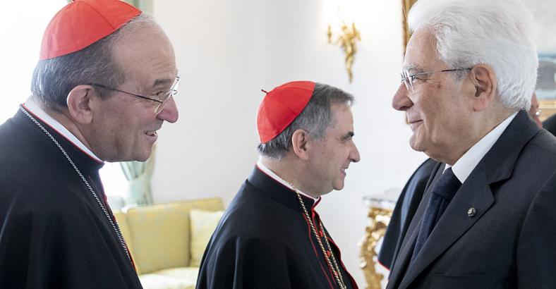 Cronaca Abruzzo - ANCHE MONS. PETROCCHI A COLAZIONE CON MATTARELLA Cronaca Abruzzo - ANCHE MONS. PETROCCHI A COLAZIONE CON MATTARELLA