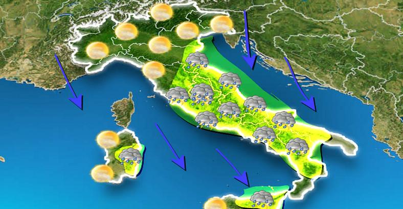 notizie Abruzzo - METEO: TEMPORALI ROVINANO IL FERRAGOSTO