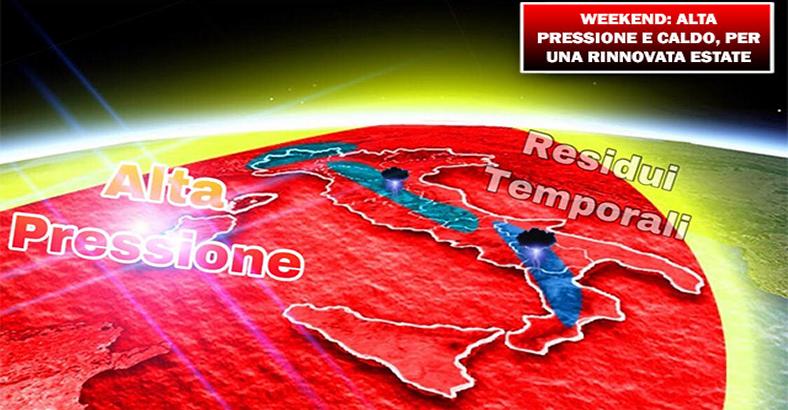 Cronaca Abruzzo - METEO: WEEKEND MINACCIATO DA TEMPORALI Cronaca Abruzzo - METEO: WEEKEND MINACCIATO DA TEMPORALI