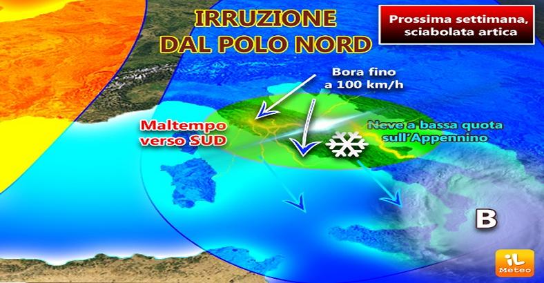 notizie Abruzzo - METEO: SCIABOLATA ARTICA, ATTESA NEVE SU APPENNINI
