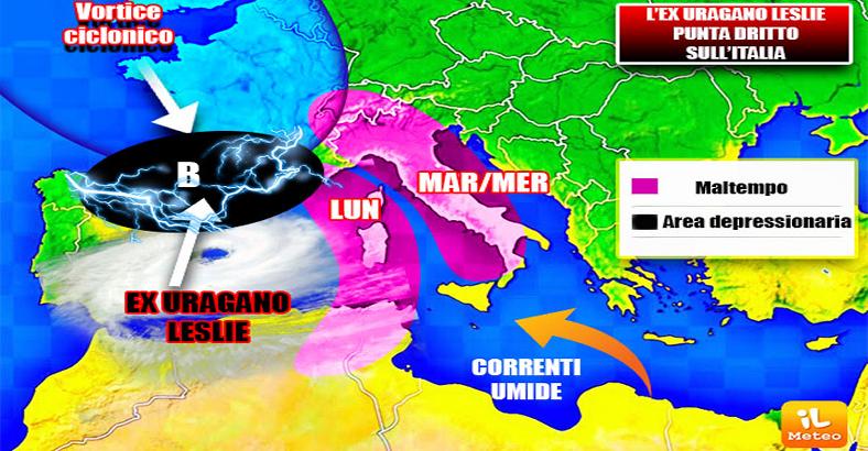 notizie Abruzzo - METEO: MALTEMPO DIFFUSO SINO A GIOVEDI'