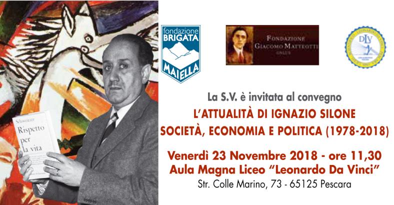 Cultura Abruzzo - CULTURA: CONVEGNO SU ATTUALITA' IGNAZIO SILONE Cultura Abruzzo - CULTURA: CONVEGNO SU ATTUALITA' IGNAZIO SILONE