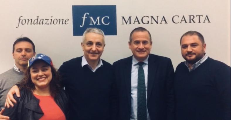 notizie Abruzzo - VENEZUELA: QUAGLIARIELLO INCONTRA DELEGATO JUAN GUAIDO'