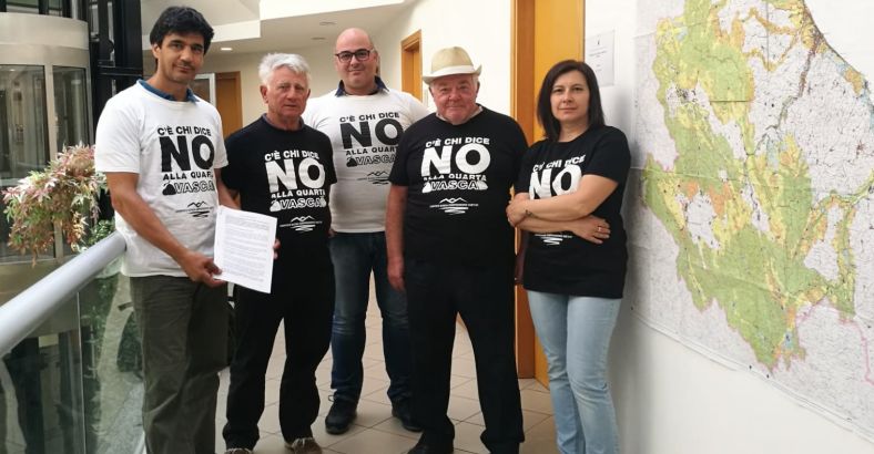Ambiente Abruzzo - CDCV: DEPOSITATE FIRME PER IL NO A QUARTA VASCA CIVETA Ambiente Abruzzo - CDCV: DEPOSITATE FIRME PER IL NO A QUARTA VASCA CIVETA