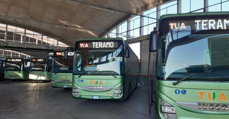 notizie Abruzzo - TRASPORTI: ABRUZZO, TUA ACQUISTA 20 NUOVI AUTOBUS ECO 6
