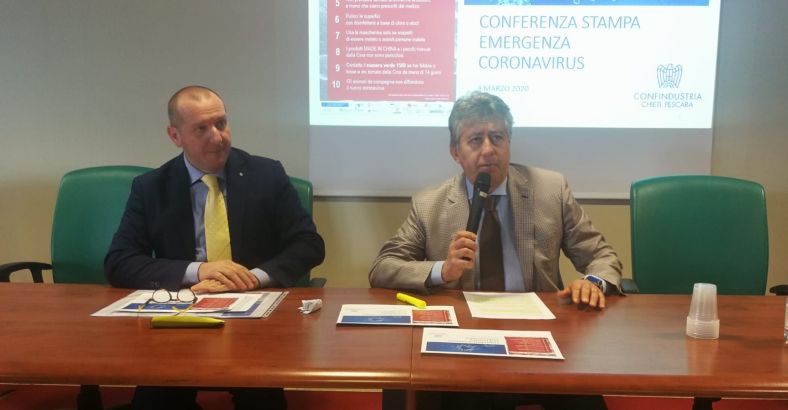 Economia Abruzzo - CORONAVIRUS: CONFINDUSTRIA, TUTELARE SISTEMA PRODUTTIVO Economia Abruzzo - CORONAVIRUS: CONFINDUSTRIA, TUTELARE SISTEMA PRODUTTIVO