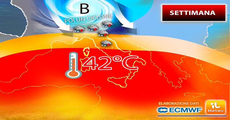Cronaca Abruzzo - METEO: SETTIMANA CON CALDO AFOSO E GRANDINATE Cronaca Abruzzo - METEO: SETTIMANA CON CALDO AFOSO E GRANDINATE