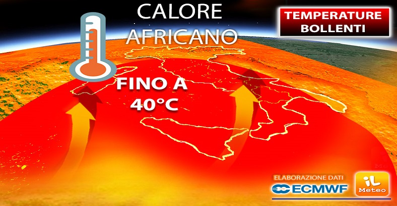 Cronaca Abruzzo - METEO: SETTIMANA BOLLENTE, CALDO IN ITALIA FINO A 40°C Cronaca Abruzzo - METEO: SETTIMANA BOLLENTE, CALDO IN ITALIA FINO A 40°C