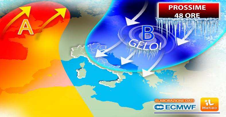 Ultime notizie di Cronaca in Abruzzo - METEO: IMMINENTE IMPATTO CON GELO SIBERIA Ultime notizie di Cronaca in Abruzzo - METEO: IMMINENTE IMPATTO CON GELO SIBERIA