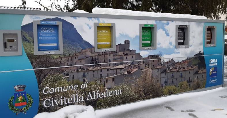 notizie Abruzzo - RIFIUTI: CIVITELLA ALFEDENA RAGGIUNGE 75% RD