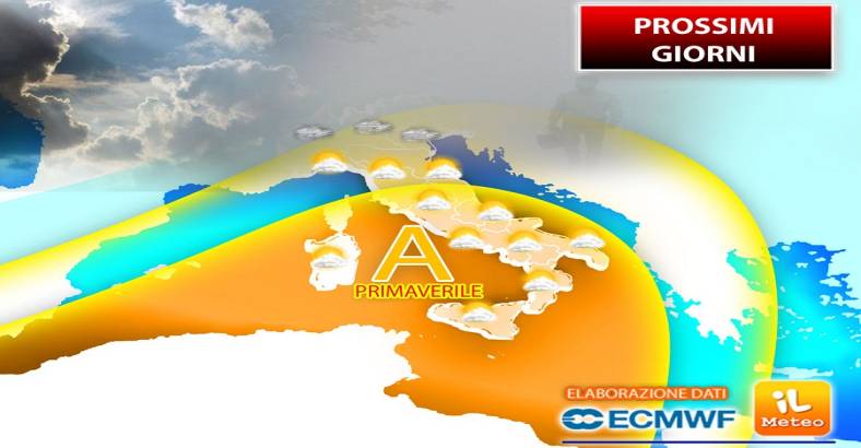 notizie Abruzzo - METEO: ATTESE GIORNATE PRIMAVERILI CON SOLE E CALDO